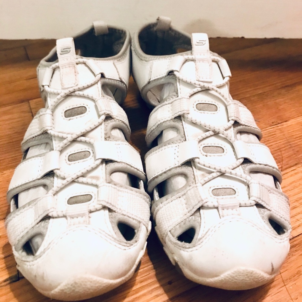 Trusty Sketcher’s Hiking Shoes, already broken in!